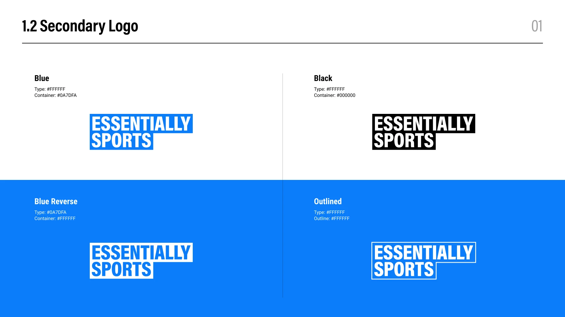 Secondary logo variants